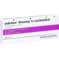 JODETTEN Henning 1x wöchentlich Tabletten