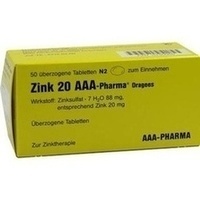 ZINK 20 AAA-Pharma Dragees