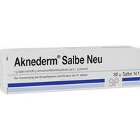 AKNEDERM Salbe Neu