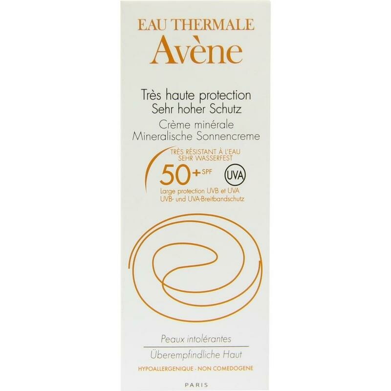AVENE Sonnencreme SPF 50+ mineralisch 2010
