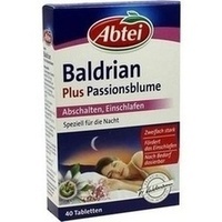 ABTEI Baldrian plus Passionsblume überz.Tabl.