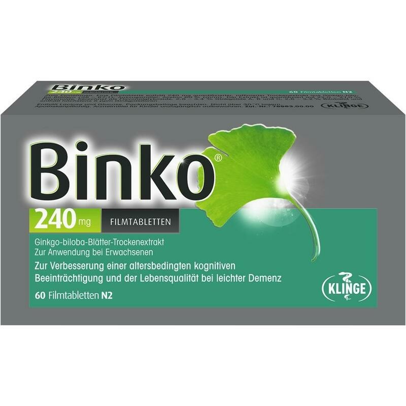 BINKO 240 mg Filmtabletten