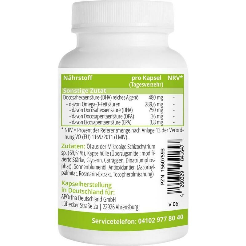 ALGENÖL Omega-3 vegan Kapseln
