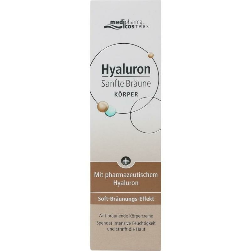 HYALURON SANFTE Bräune Körperpflege Creme