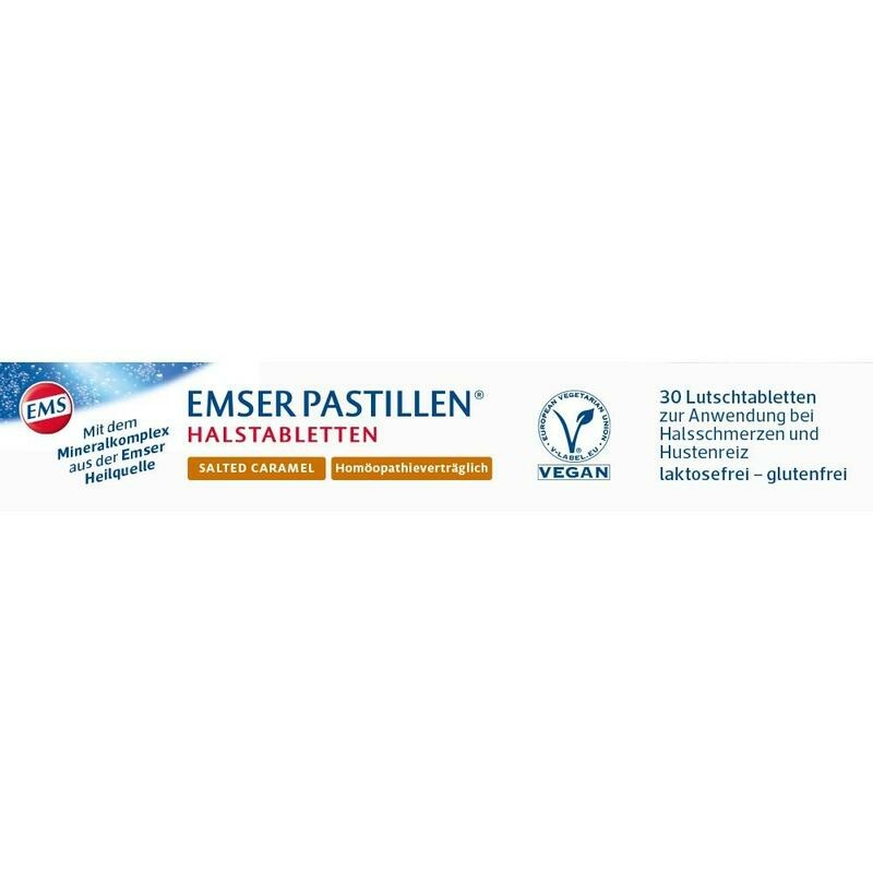 EMSER Pastillen Halstabletten salted Caramel