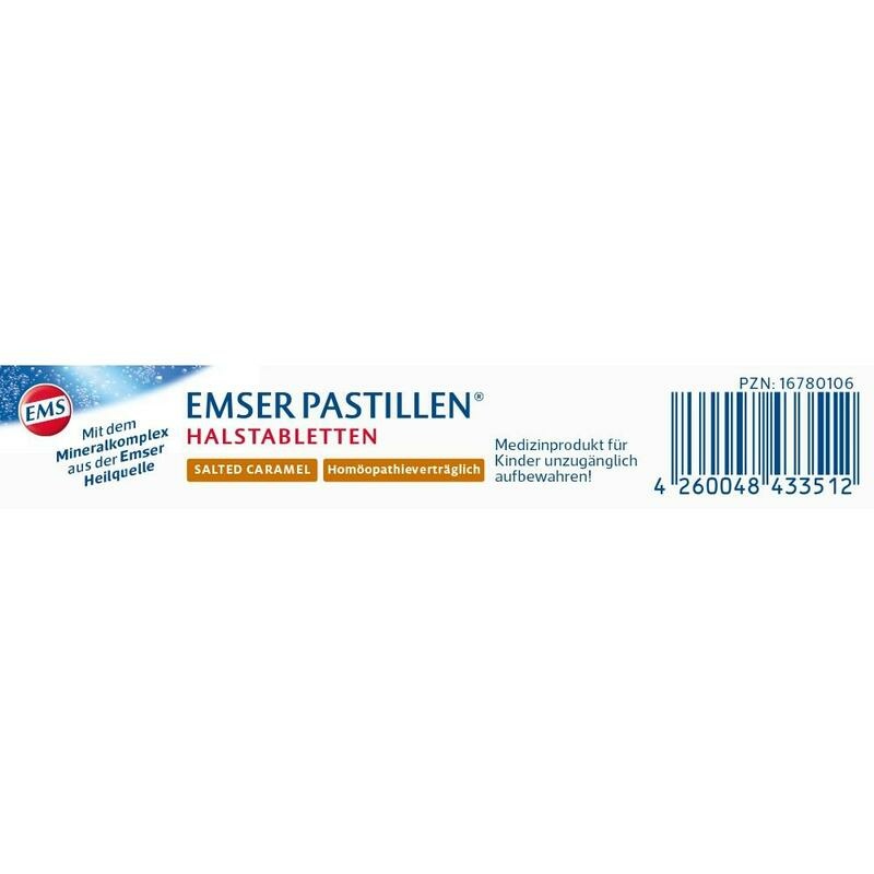 EMSER Pastillen Halstabletten salted Caramel