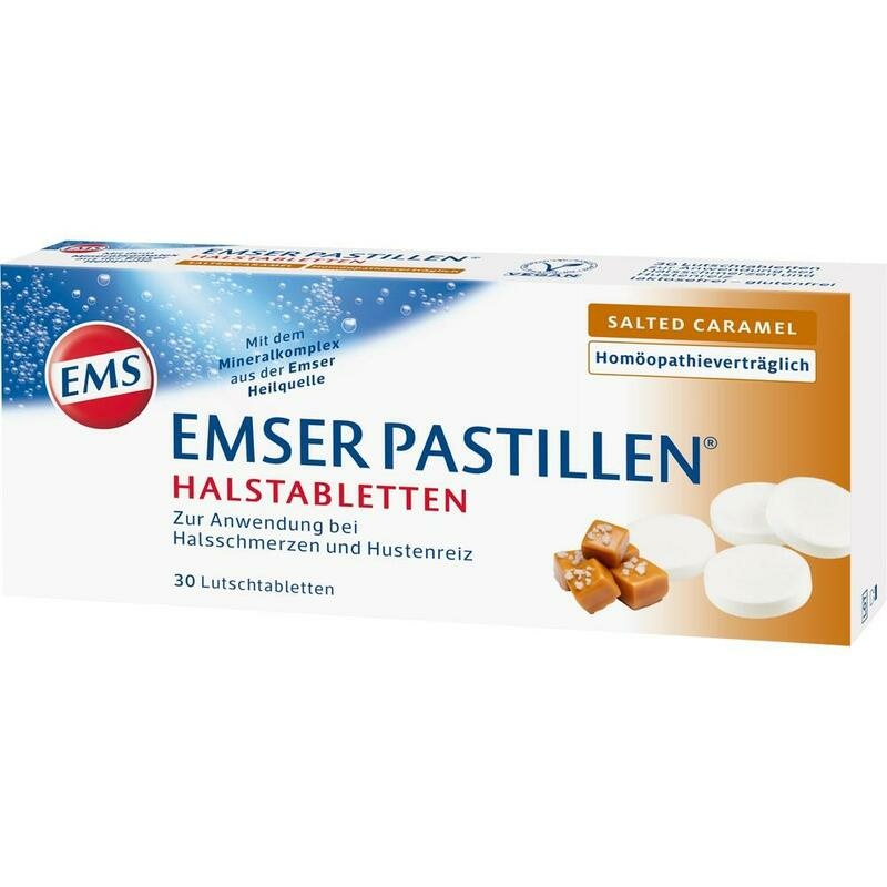 EMSER Pastillen Halstabletten salted Caramel