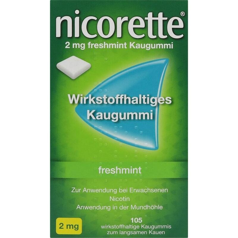 NICORETTE 2 mg freshmint Kaugummi