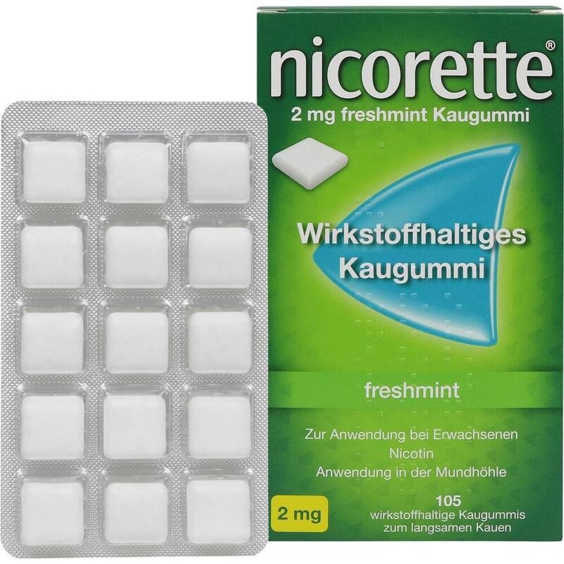 NICORETTE 2 mg freshmint Kaugummi